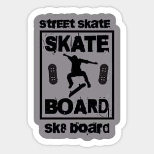 Street Skater Sticker